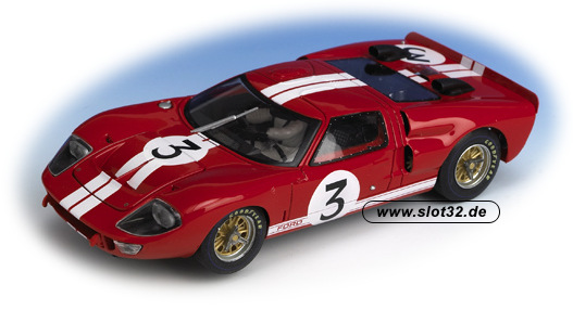 FLY Ford GT 40  MK II  red # 3